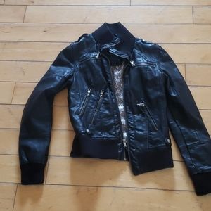 Guess faux leather jacket